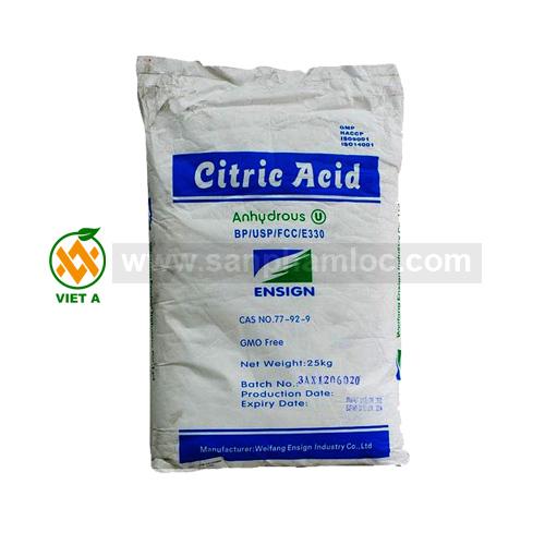 Acid Citric Khan Anhydrous – C6H8O7 Weifang Food Grade Trung Quốc